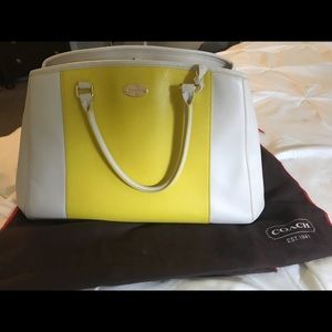 Coach cross body purse